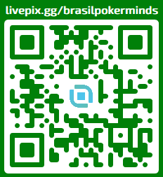 Gere o pix no valor que desejar entrando na página pelo QRcode, clicando na imagem ou pelo site livepix.gg/brasilpokerminds